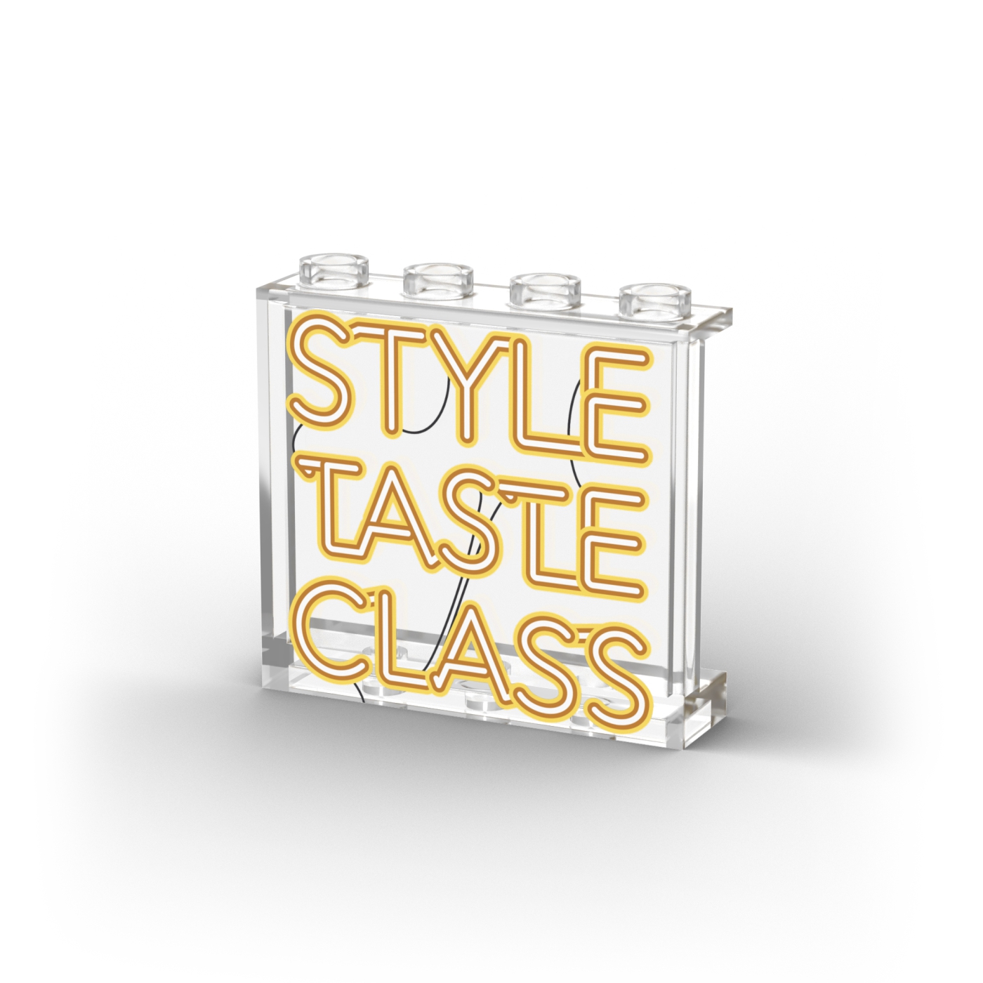 Style Taste Class Neon Schild