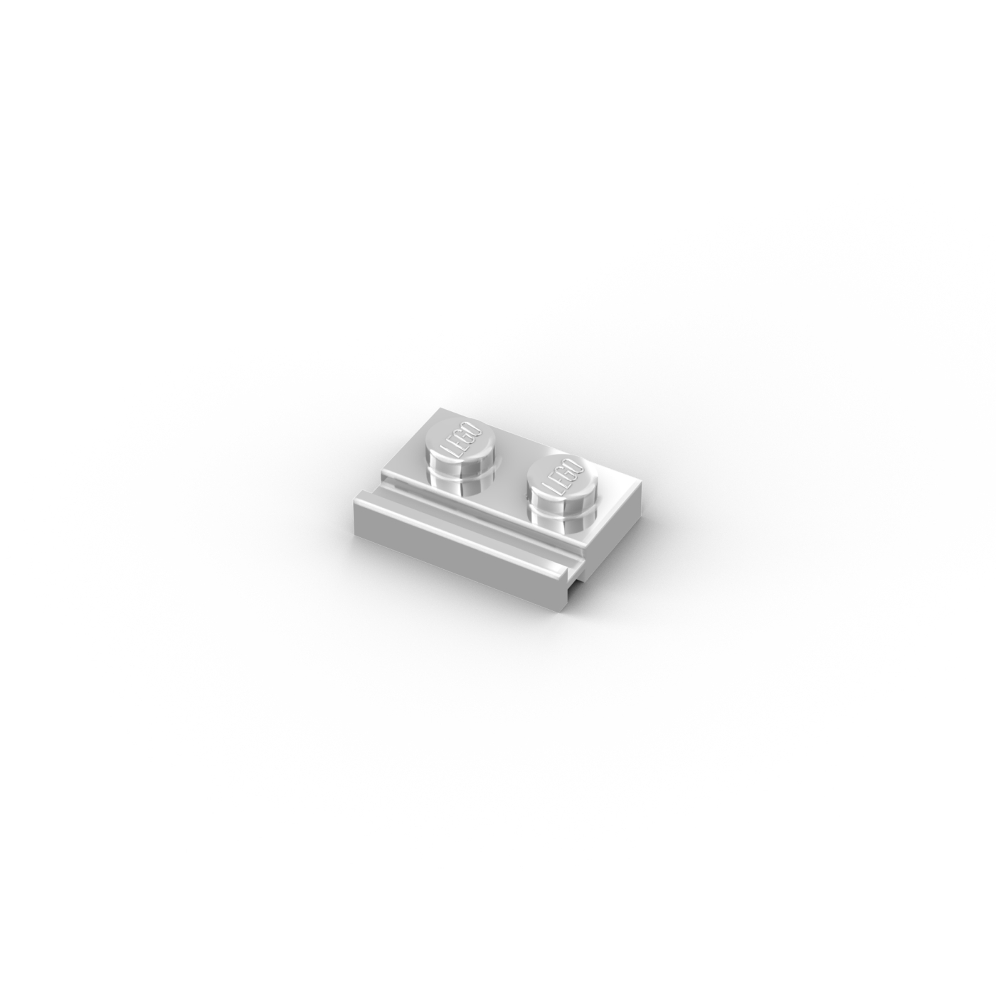 1x2 LEGO® Platte modified with door rail