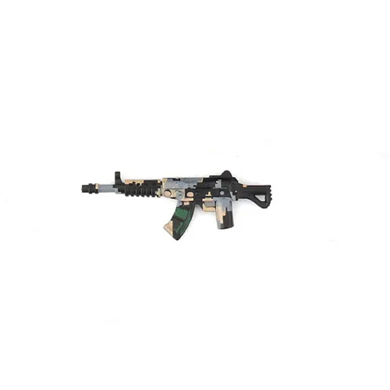 Gewehr Camouflage Schwarz/Grün