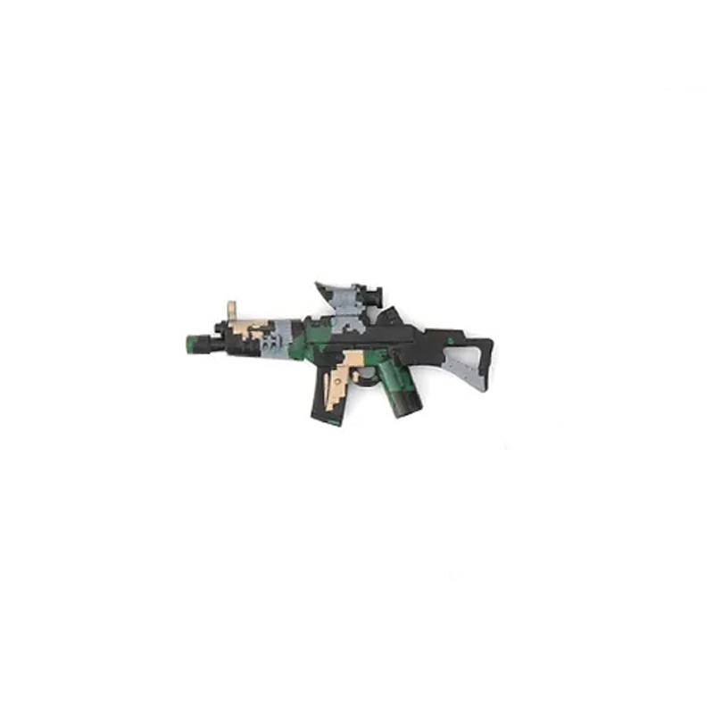 Gewehr Camouflage Schwarz/Grün