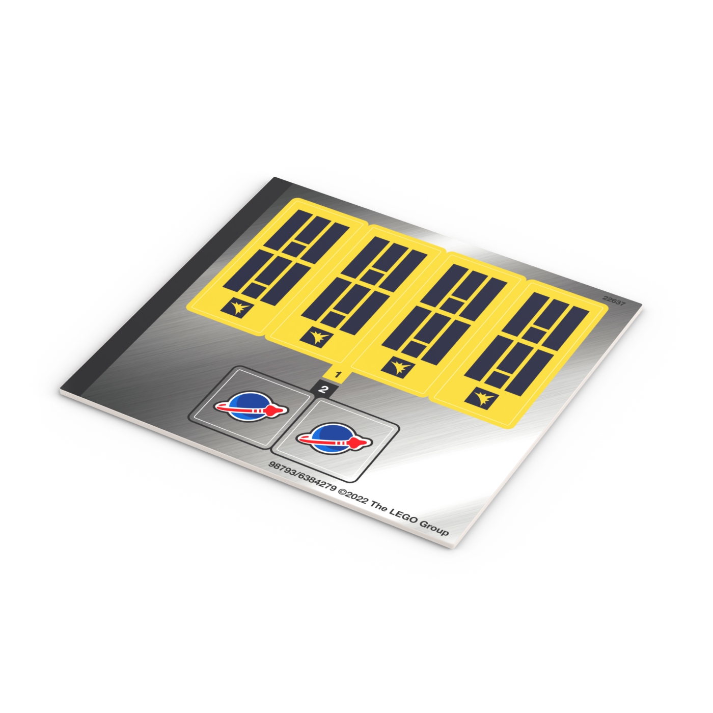 Space Logo mit Solar Panel