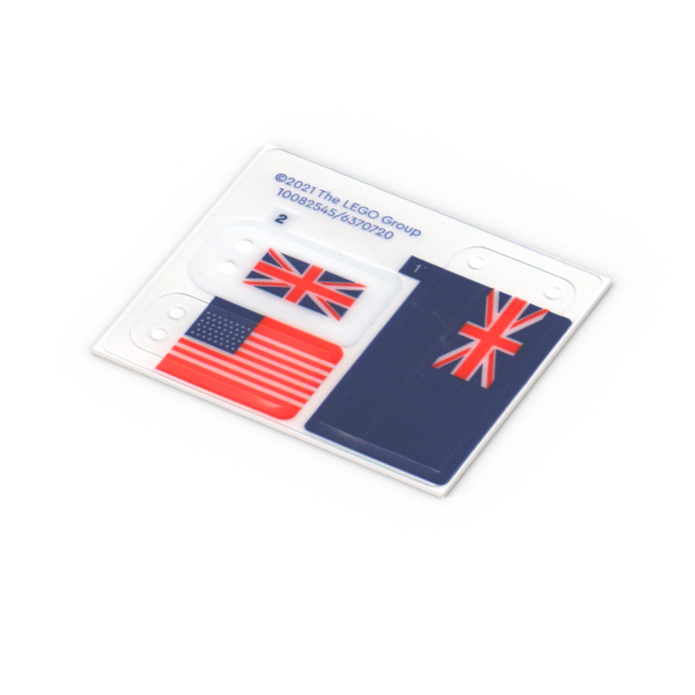 UK und USA Flaggen